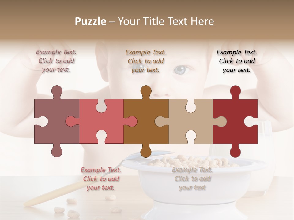 Arms Nutrition Glass PowerPoint Template