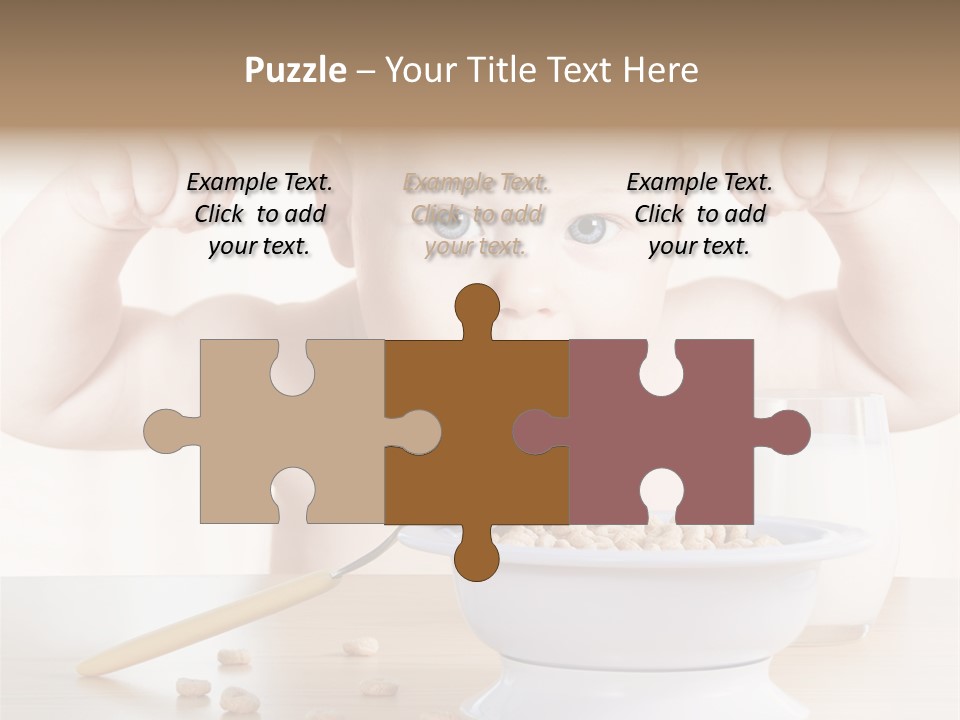 Arms Nutrition Glass PowerPoint Template