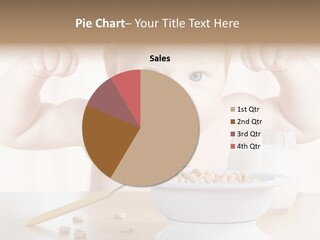 Arms Nutrition Glass PowerPoint Template