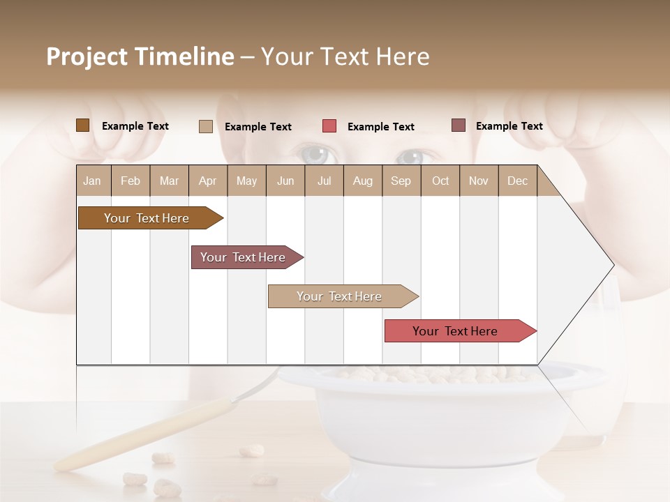 Arms Nutrition Glass PowerPoint Template
