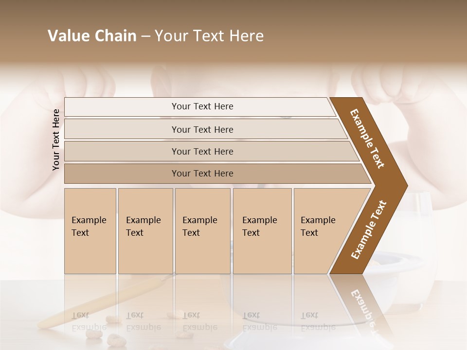Arms Nutrition Glass PowerPoint Template