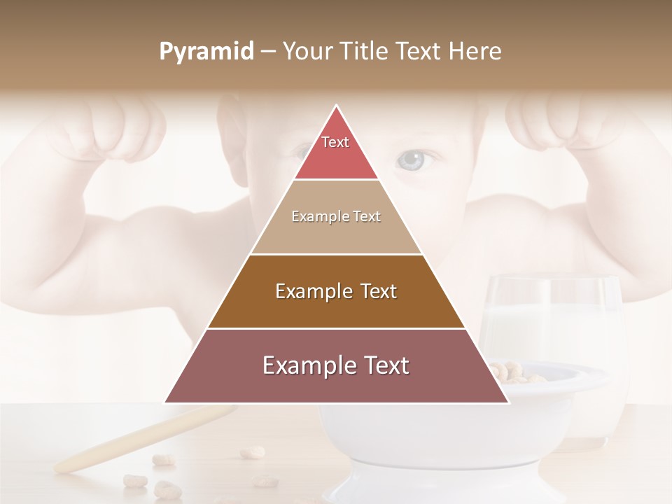 Arms Nutrition Glass PowerPoint Template