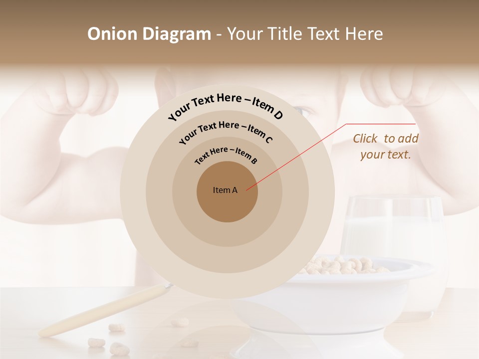 Arms Nutrition Glass PowerPoint Template