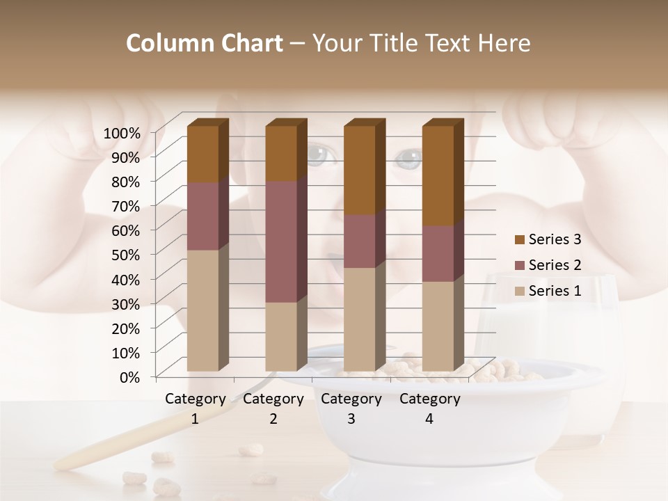 Arms Nutrition Glass PowerPoint Template