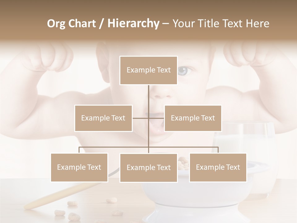 Arms Nutrition Glass PowerPoint Template