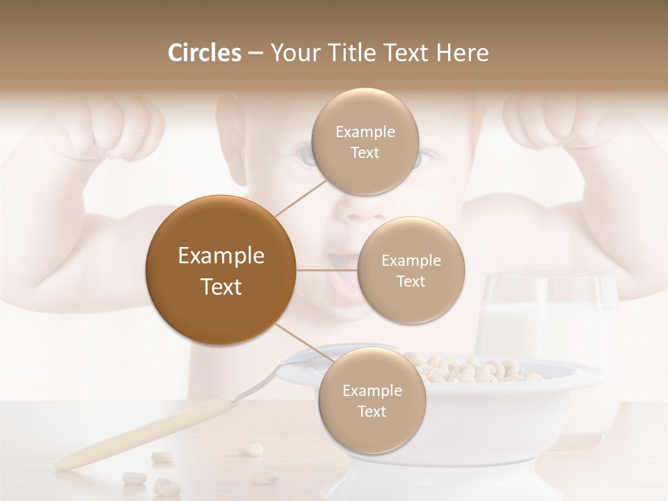 Arms Nutrition Glass PowerPoint Template