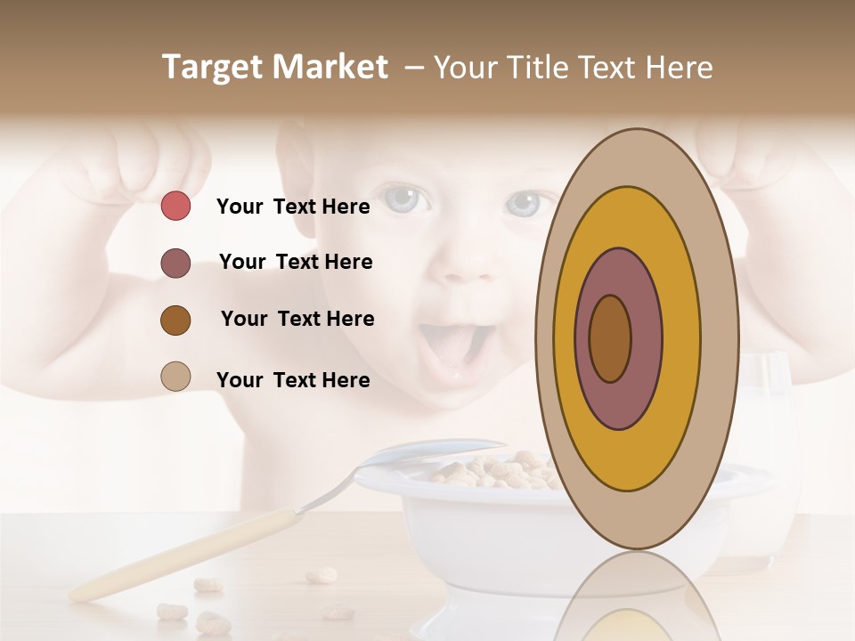 Arms Nutrition Glass PowerPoint Template