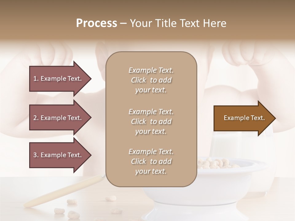 Arms Nutrition Glass PowerPoint Template