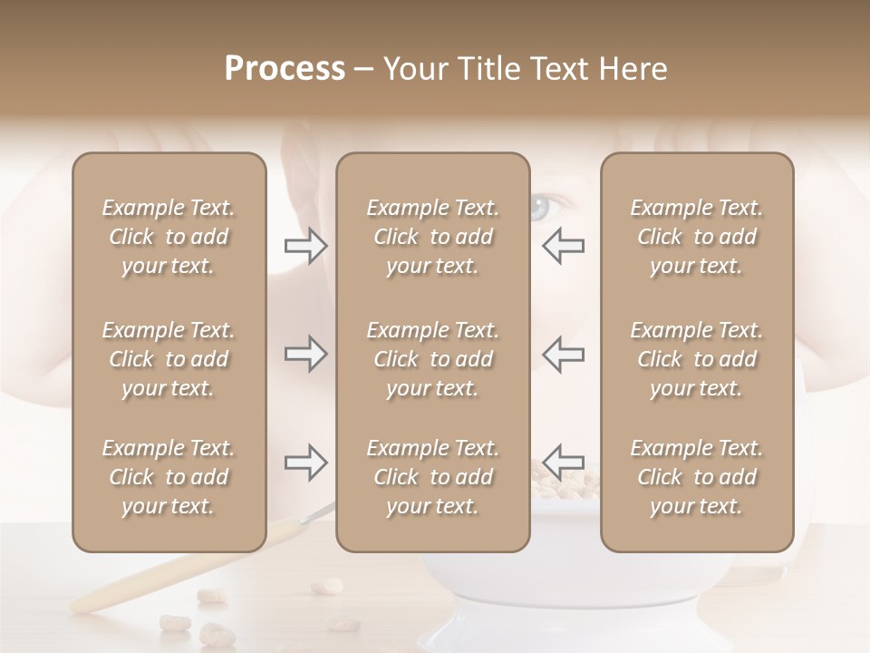 Arms Nutrition Glass PowerPoint Template