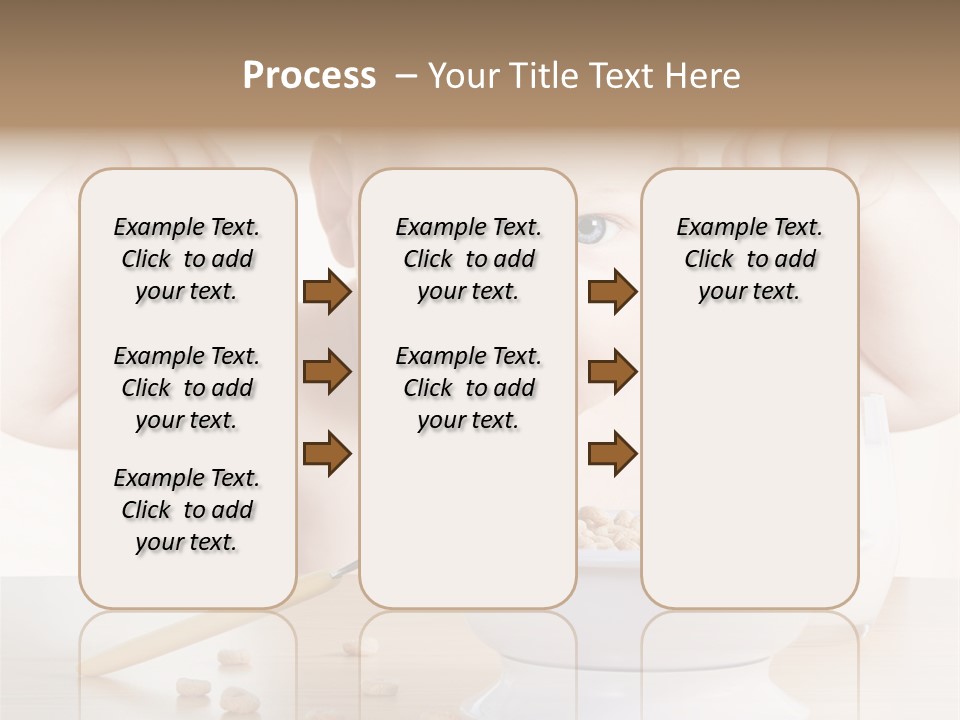 Arms Nutrition Glass PowerPoint Template