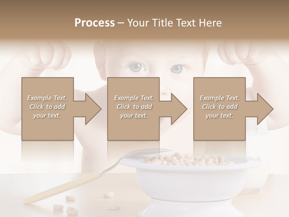 Arms Nutrition Glass PowerPoint Template