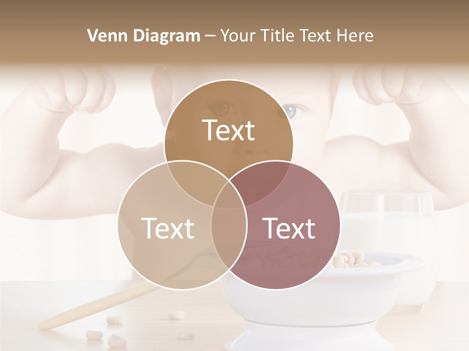 Arms Nutrition Glass PowerPoint Template