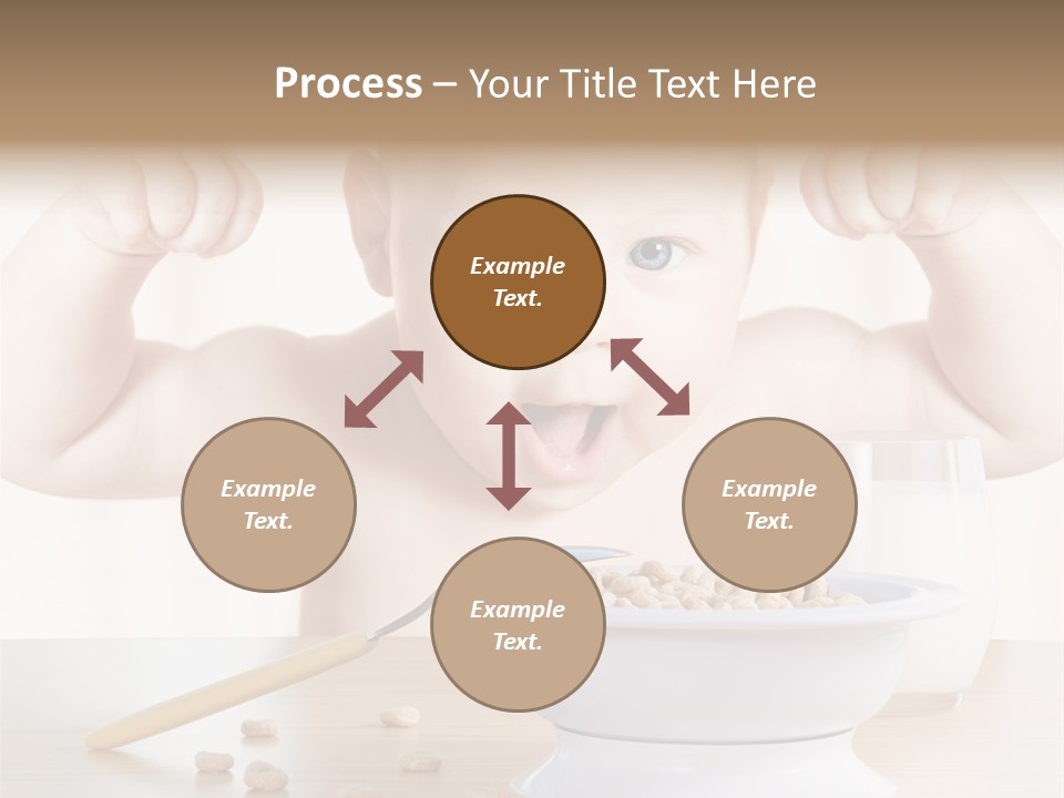 Arms Nutrition Glass PowerPoint Template