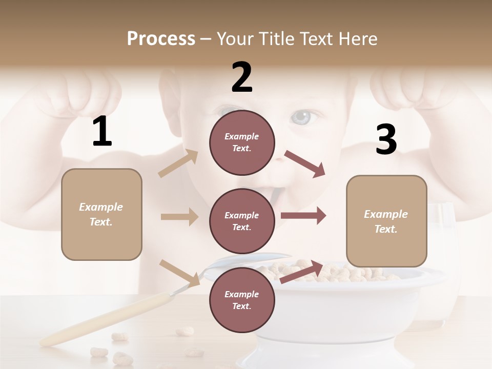 Arms Nutrition Glass PowerPoint Template
