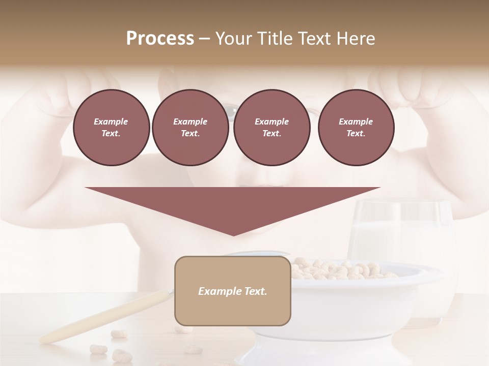 Arms Nutrition Glass PowerPoint Template