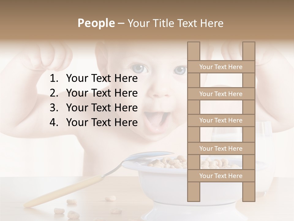 Arms Nutrition Glass PowerPoint Template