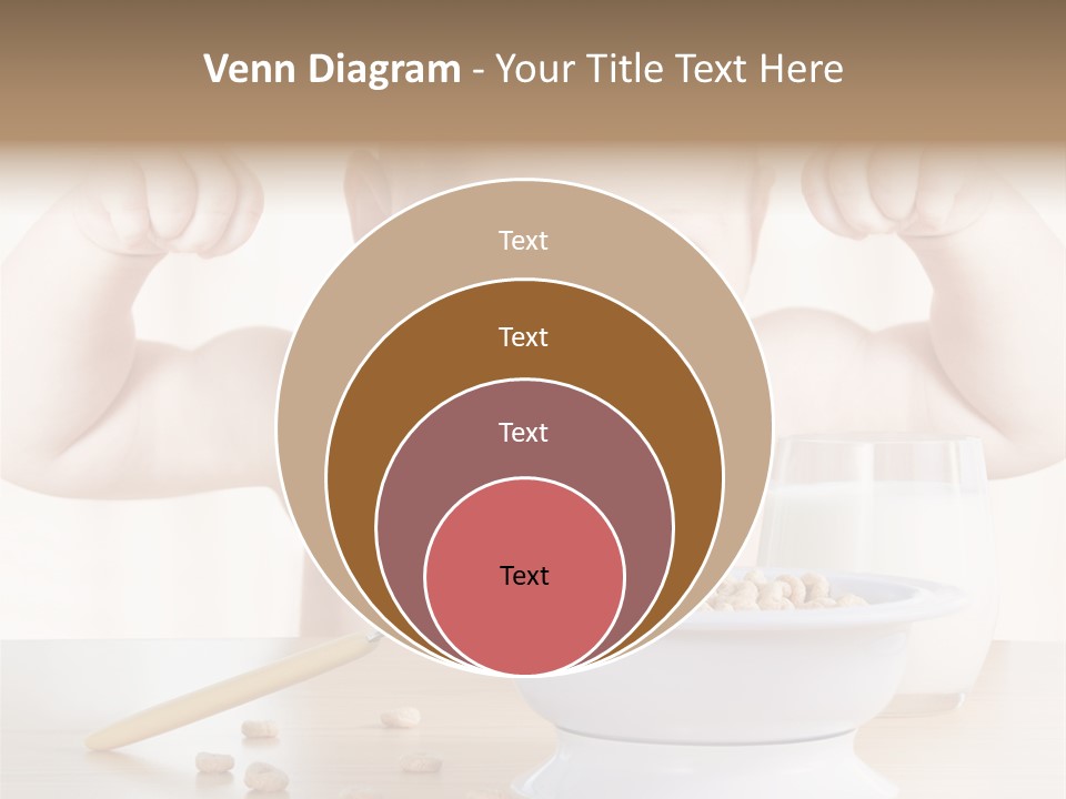 Arms Nutrition Glass PowerPoint Template