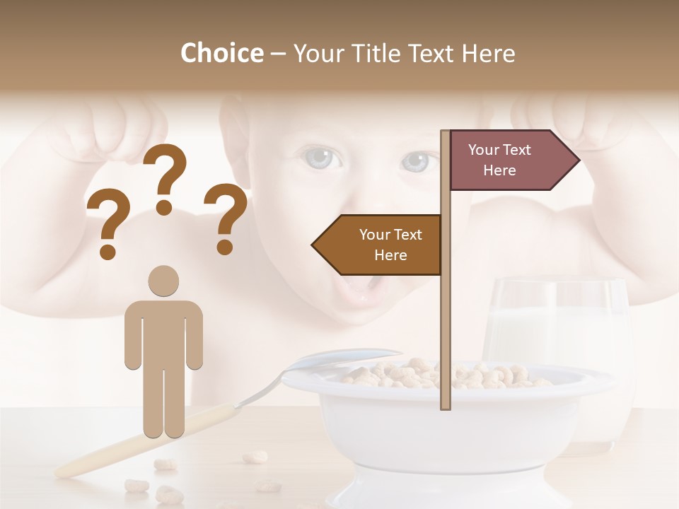 Arms Nutrition Glass PowerPoint Template