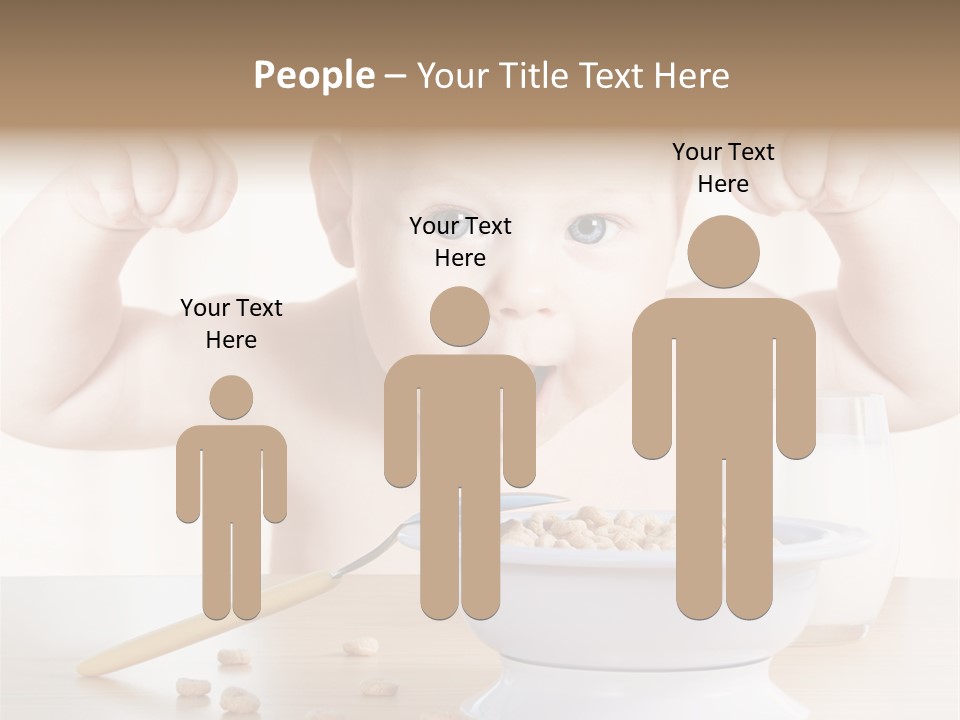 Arms Nutrition Glass PowerPoint Template