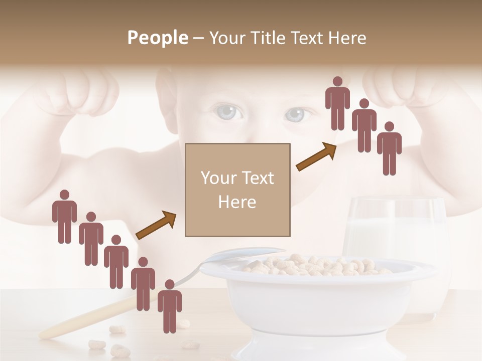 Arms Nutrition Glass PowerPoint Template