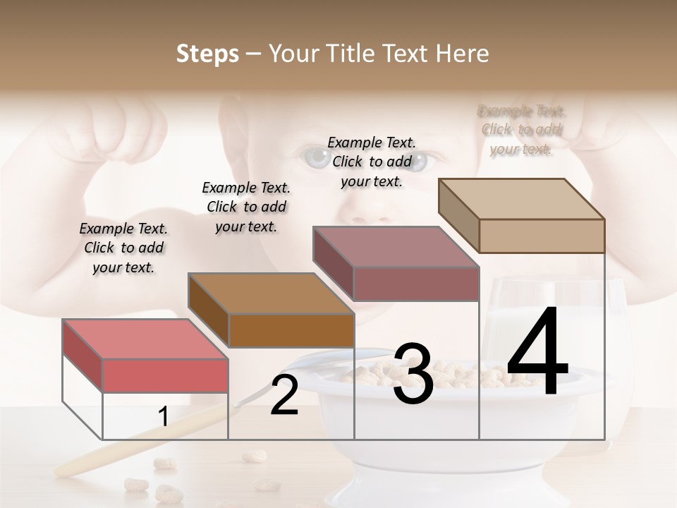 Arms Nutrition Glass PowerPoint Template