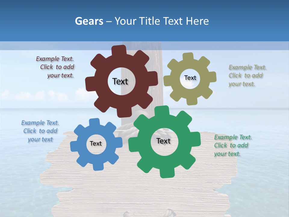 Wood Day Summer PowerPoint Template