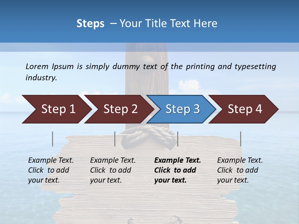 Wood Day Summer PowerPoint Template