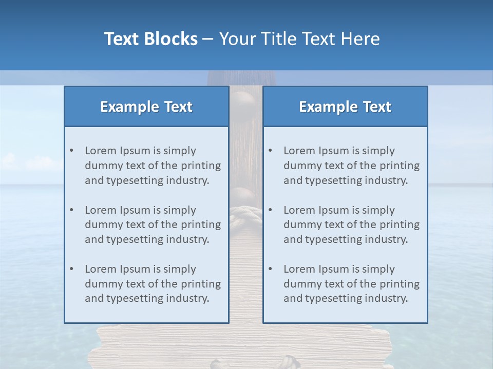 Wood Day Summer PowerPoint Template