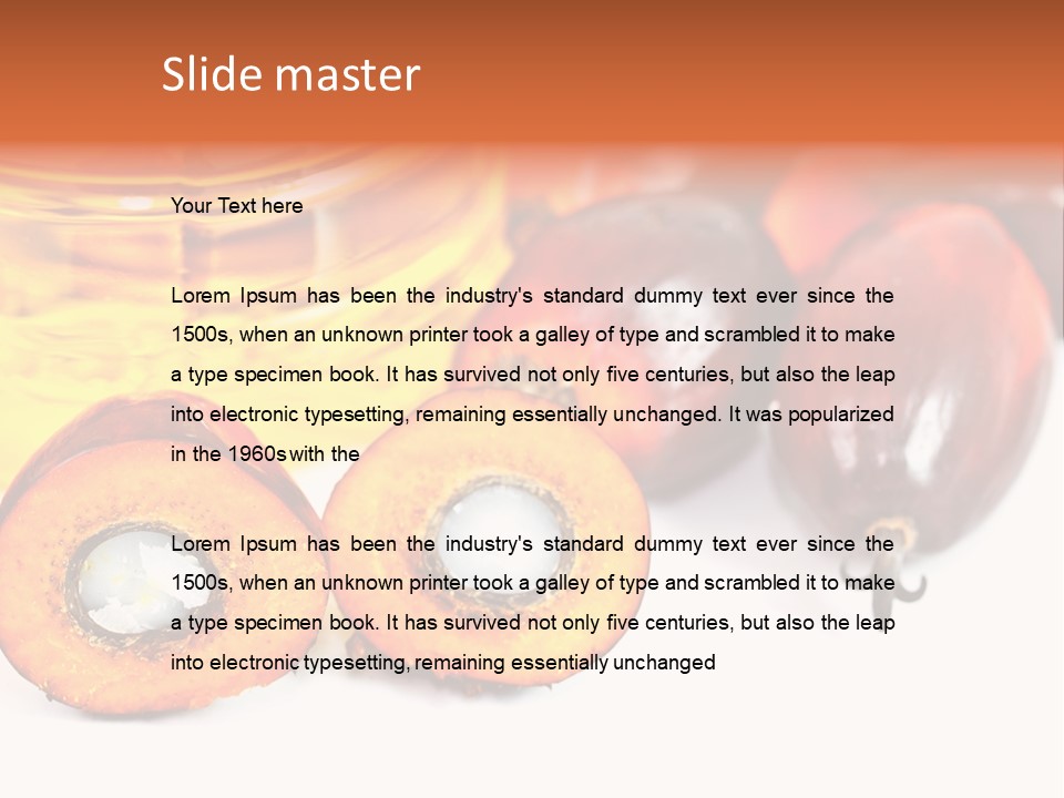 Malaysia Palm Agriculture PowerPoint Template