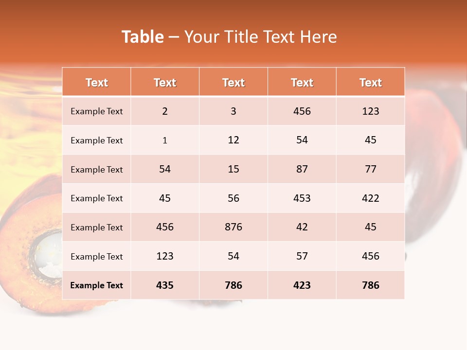 Malaysia Palm Agriculture PowerPoint Template