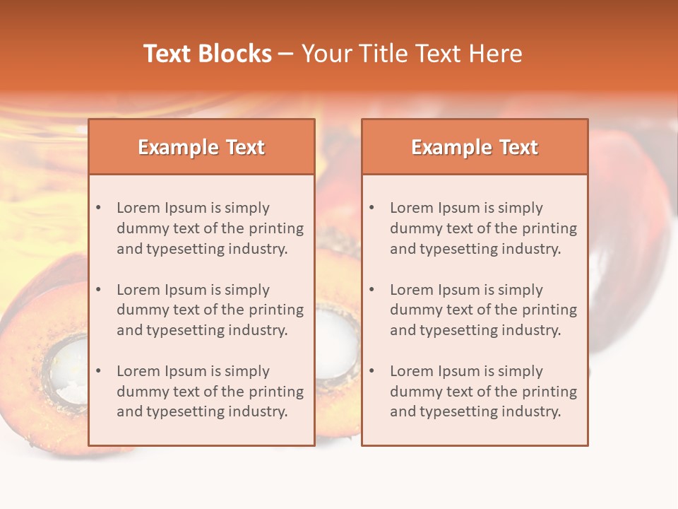 Malaysia Palm Agriculture PowerPoint Template