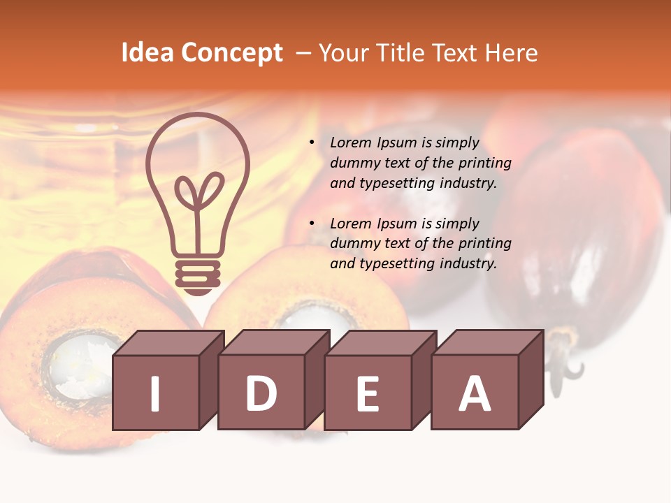 Malaysia Palm Agriculture PowerPoint Template