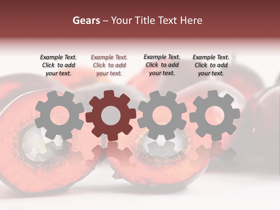 Cook Tropical Fruit PowerPoint Template