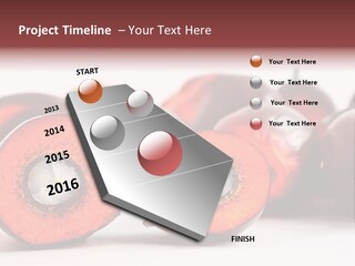Cook Tropical Fruit PowerPoint Template