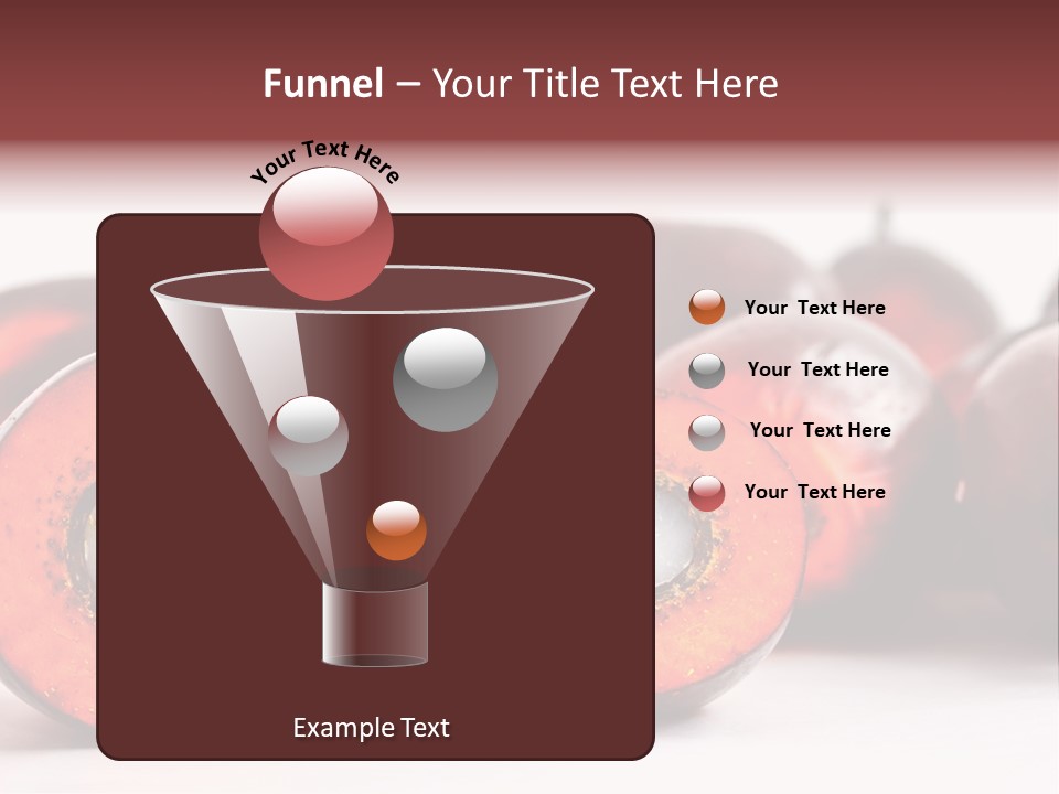 Cook Tropical Fruit PowerPoint Template