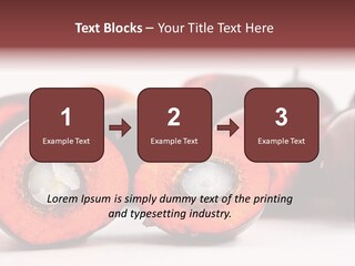 Cook Tropical Fruit PowerPoint Template