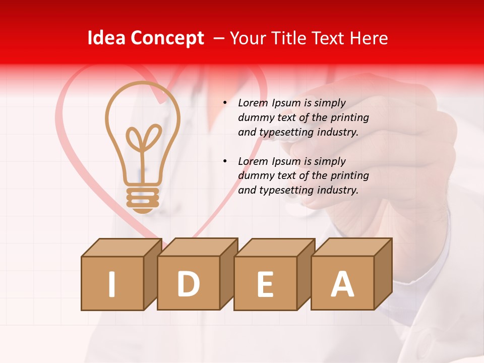 Innovation Health Medicine PowerPoint Template
