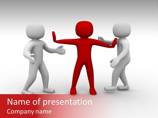 Accusing Man Discussion PowerPoint Template