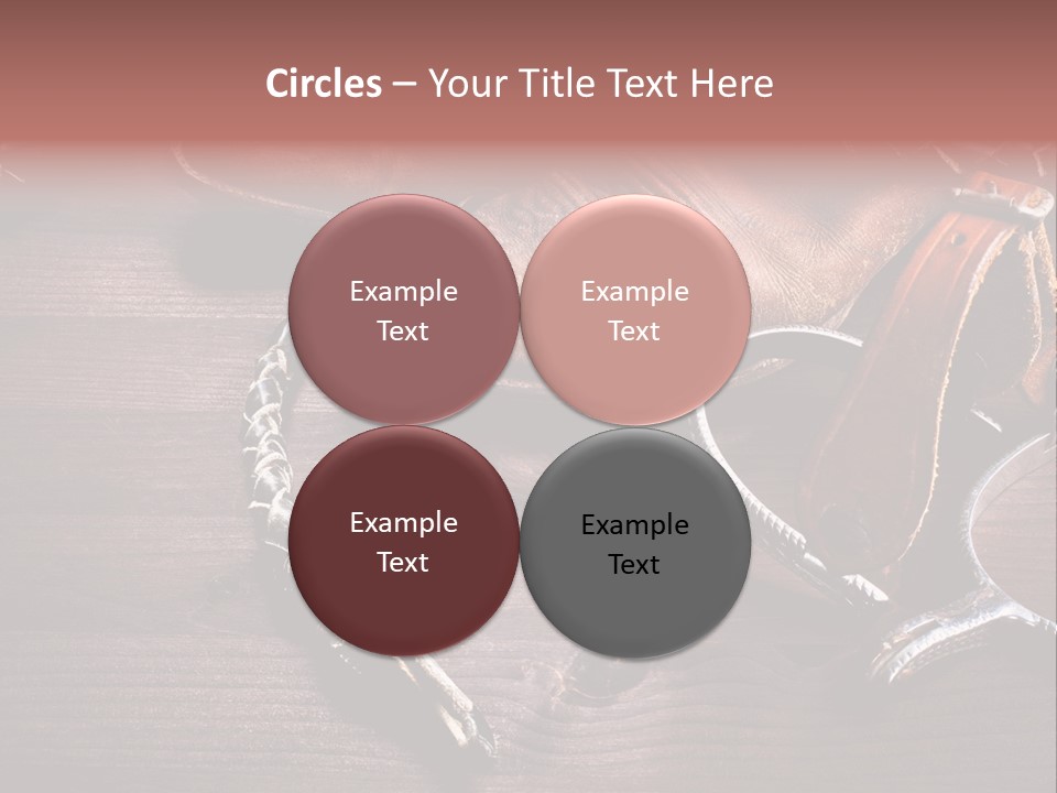 Ride Wild Cowboy PowerPoint Template