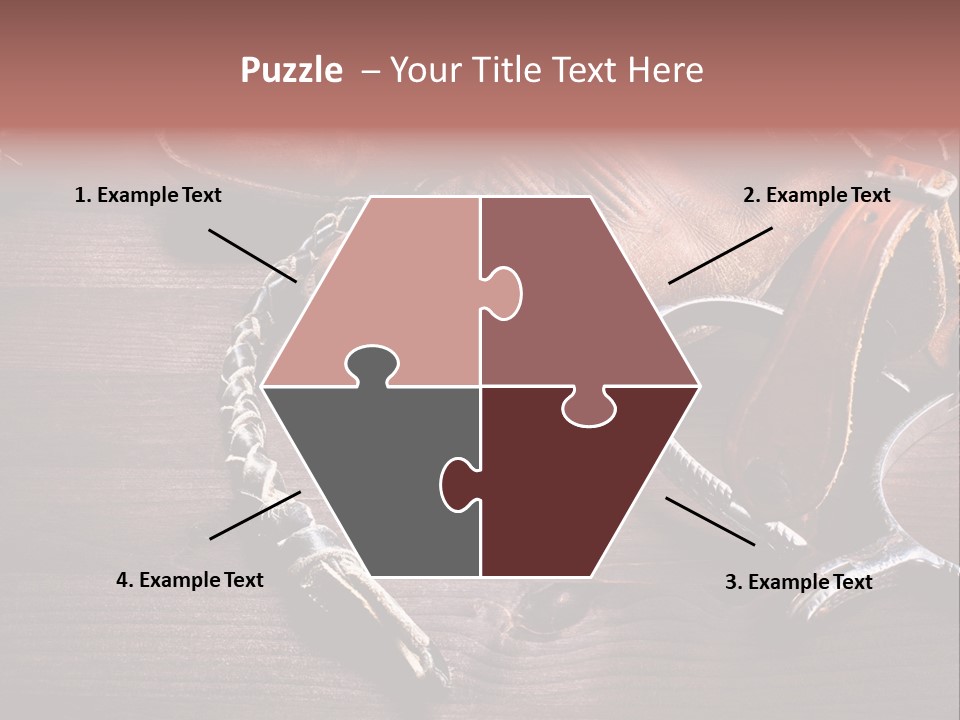 Ride Wild Cowboy PowerPoint Template