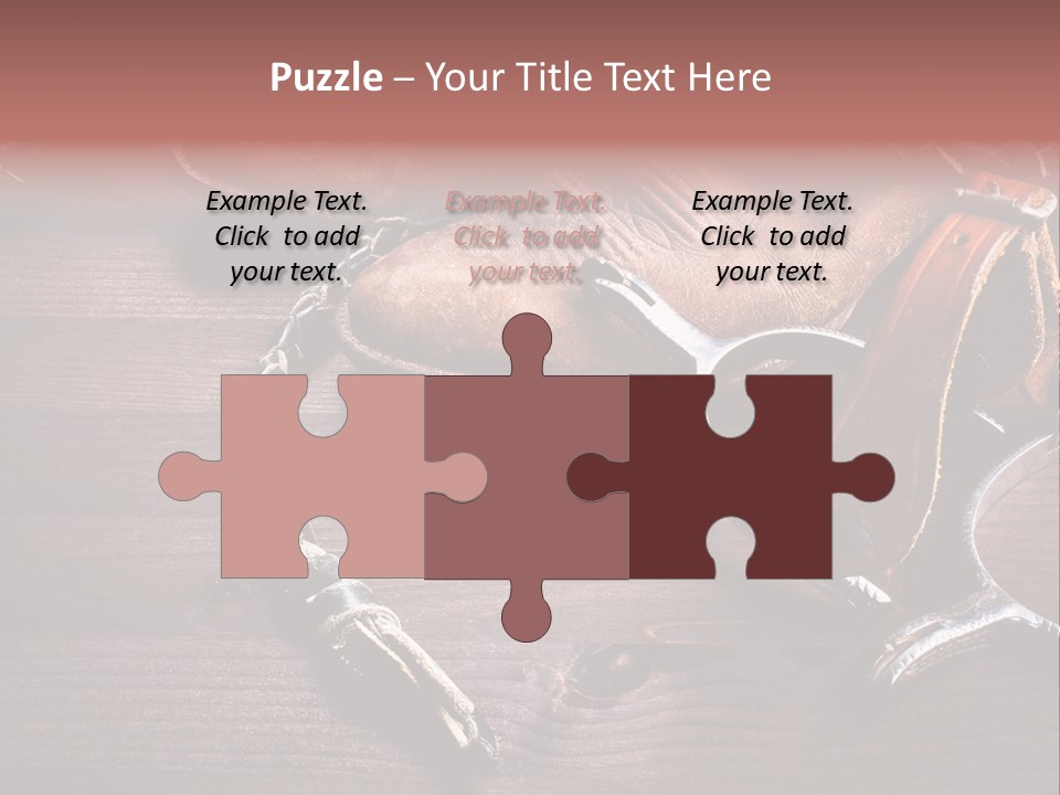 Ride Wild Cowboy PowerPoint Template