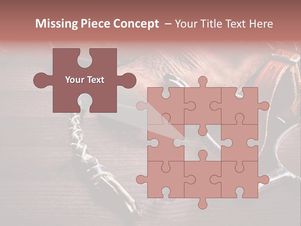 Ride Wild Cowboy PowerPoint Template