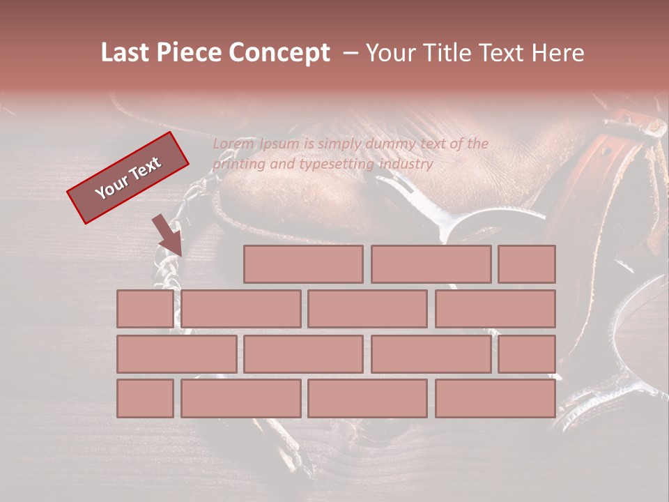 Ride Wild Cowboy PowerPoint Template