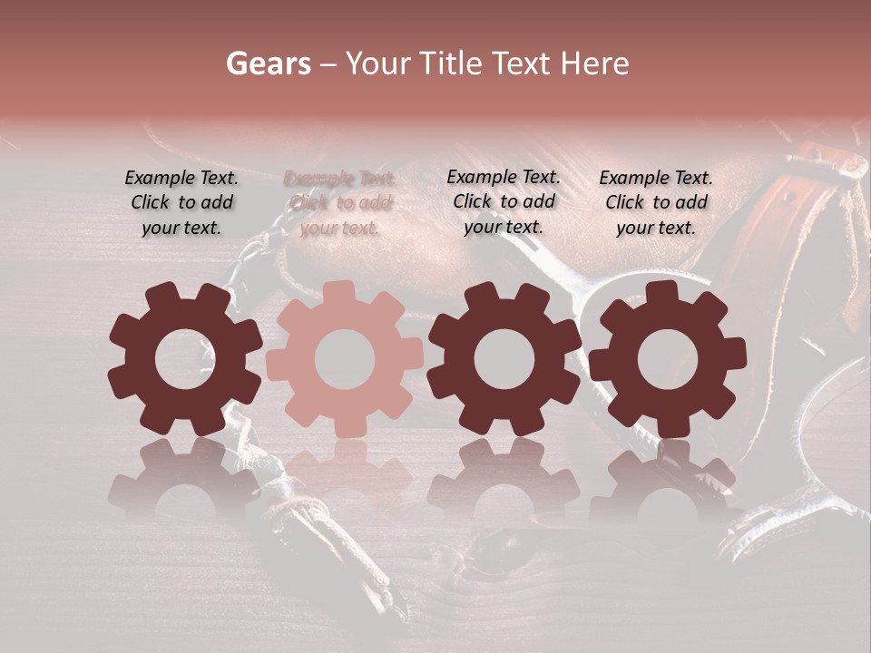 Ride Wild Cowboy PowerPoint Template