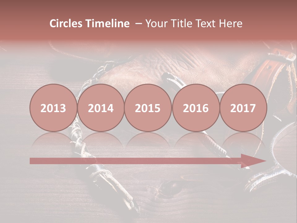 Ride Wild Cowboy PowerPoint Template