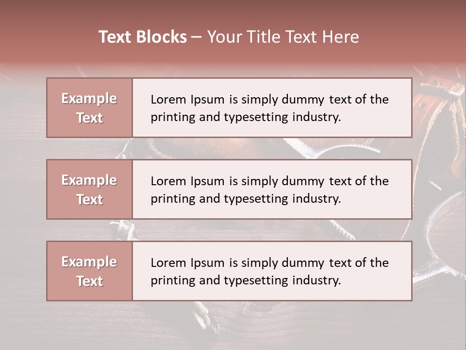 Ride Wild Cowboy PowerPoint Template