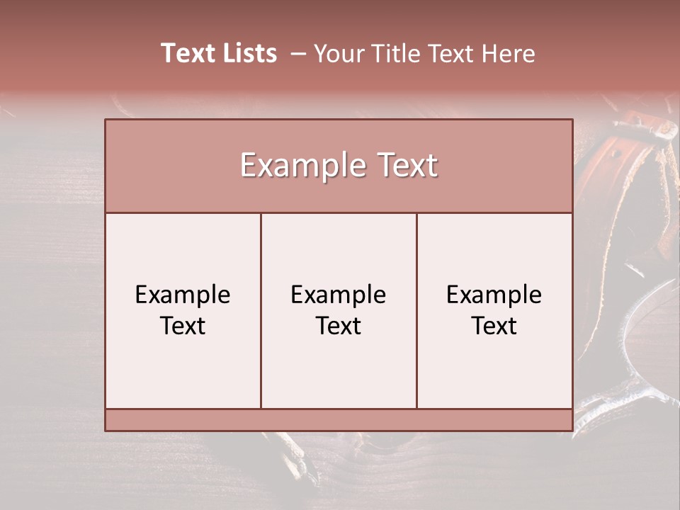 Ride Wild Cowboy PowerPoint Template