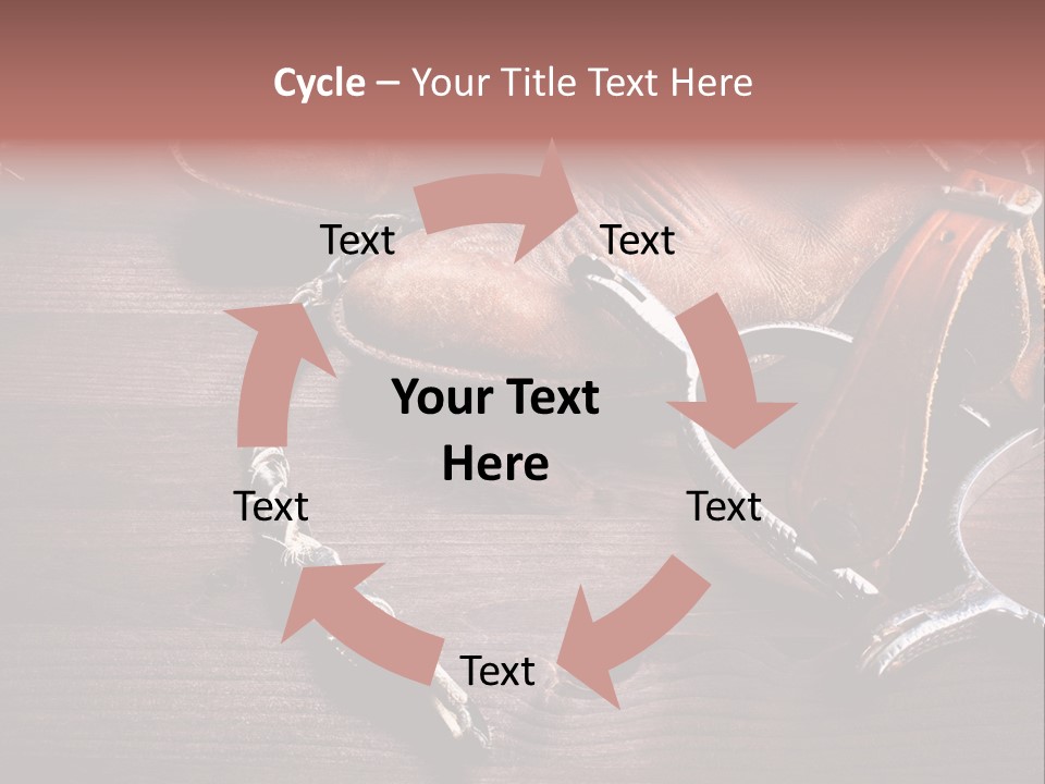 Ride Wild Cowboy PowerPoint Template