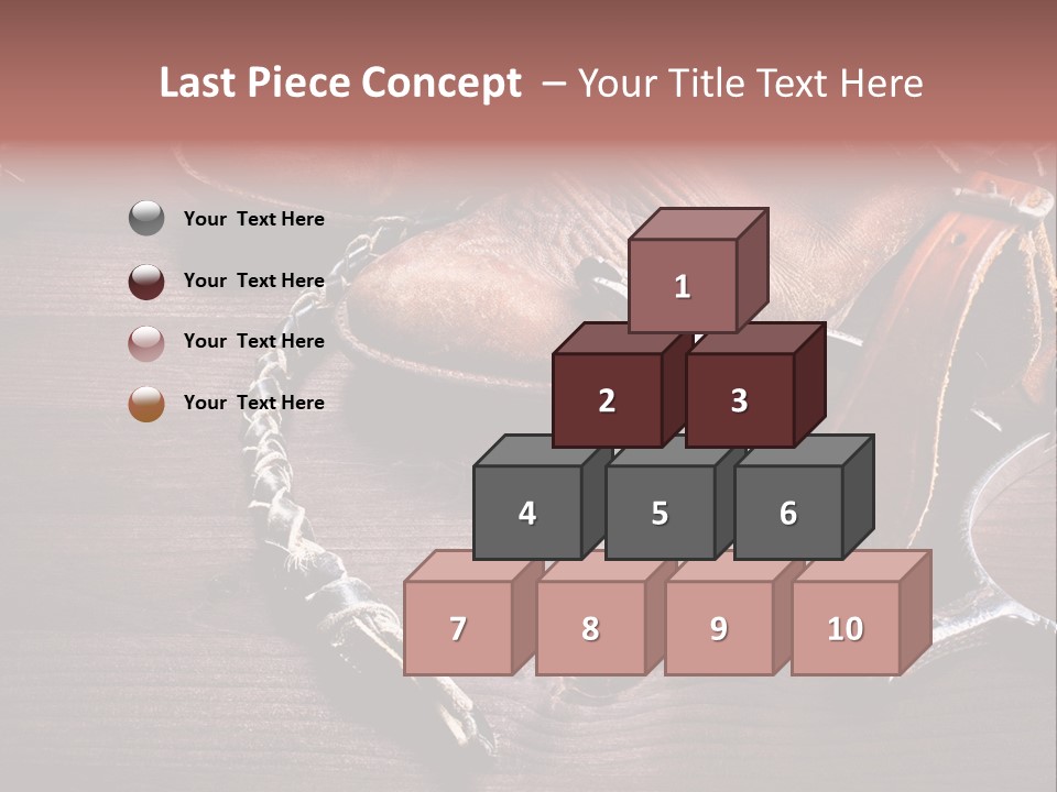 Ride Wild Cowboy PowerPoint Template