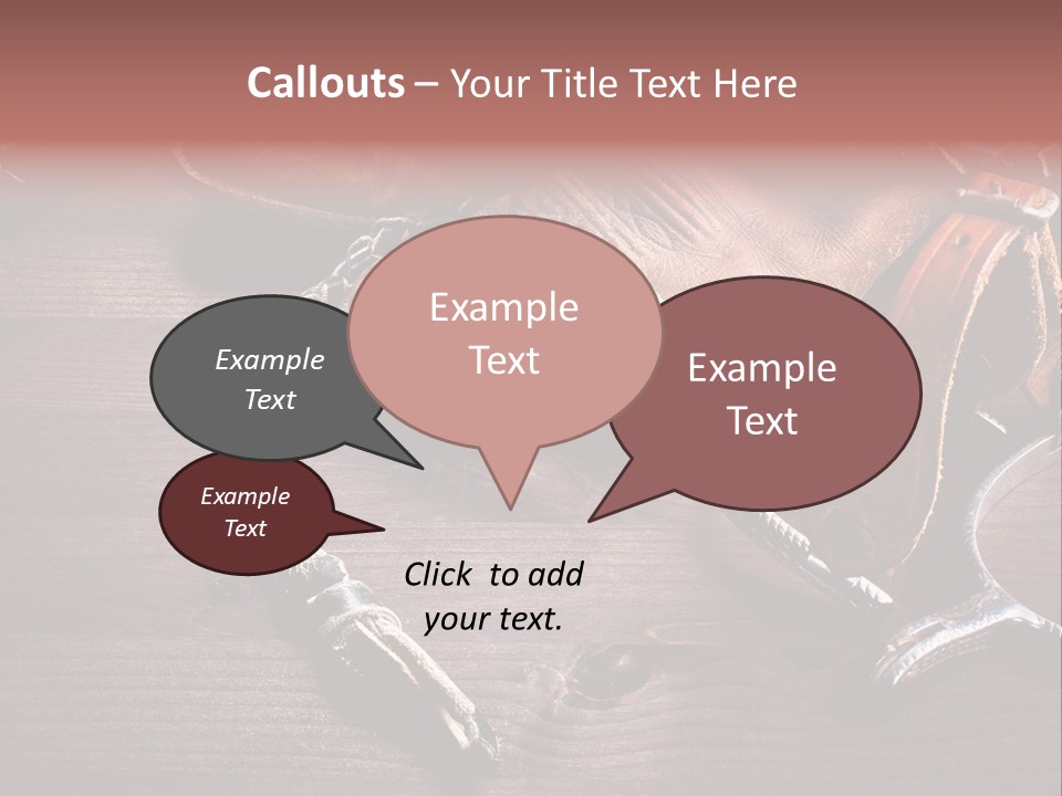 Ride Wild Cowboy PowerPoint Template